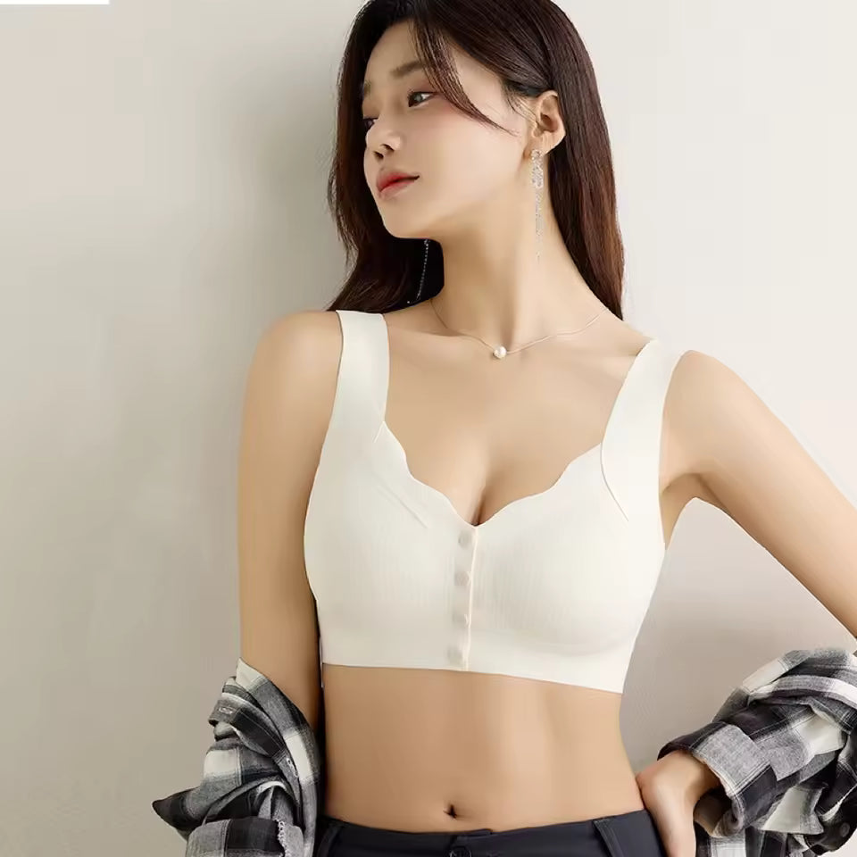 Women's Front Opening Buckle Bra