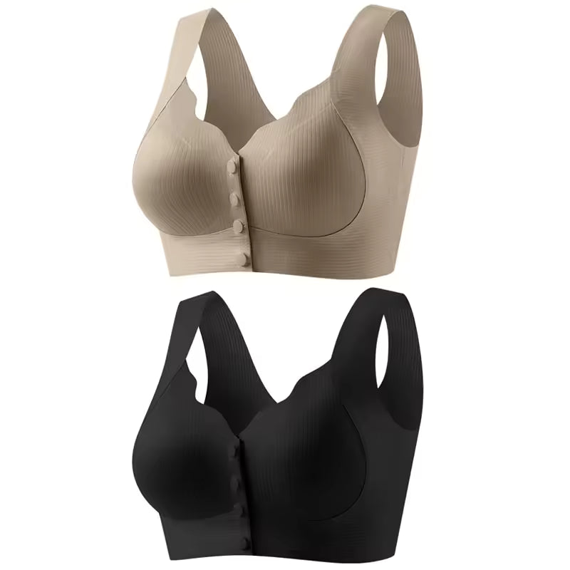 Women's Front Opening Buckle Bra