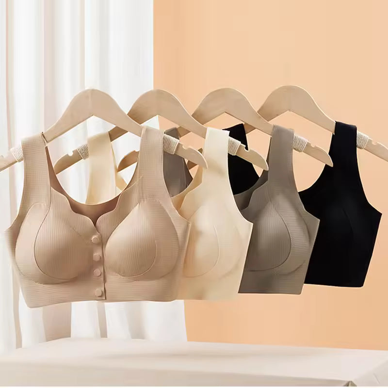 Women's Front Opening Buckle Bra